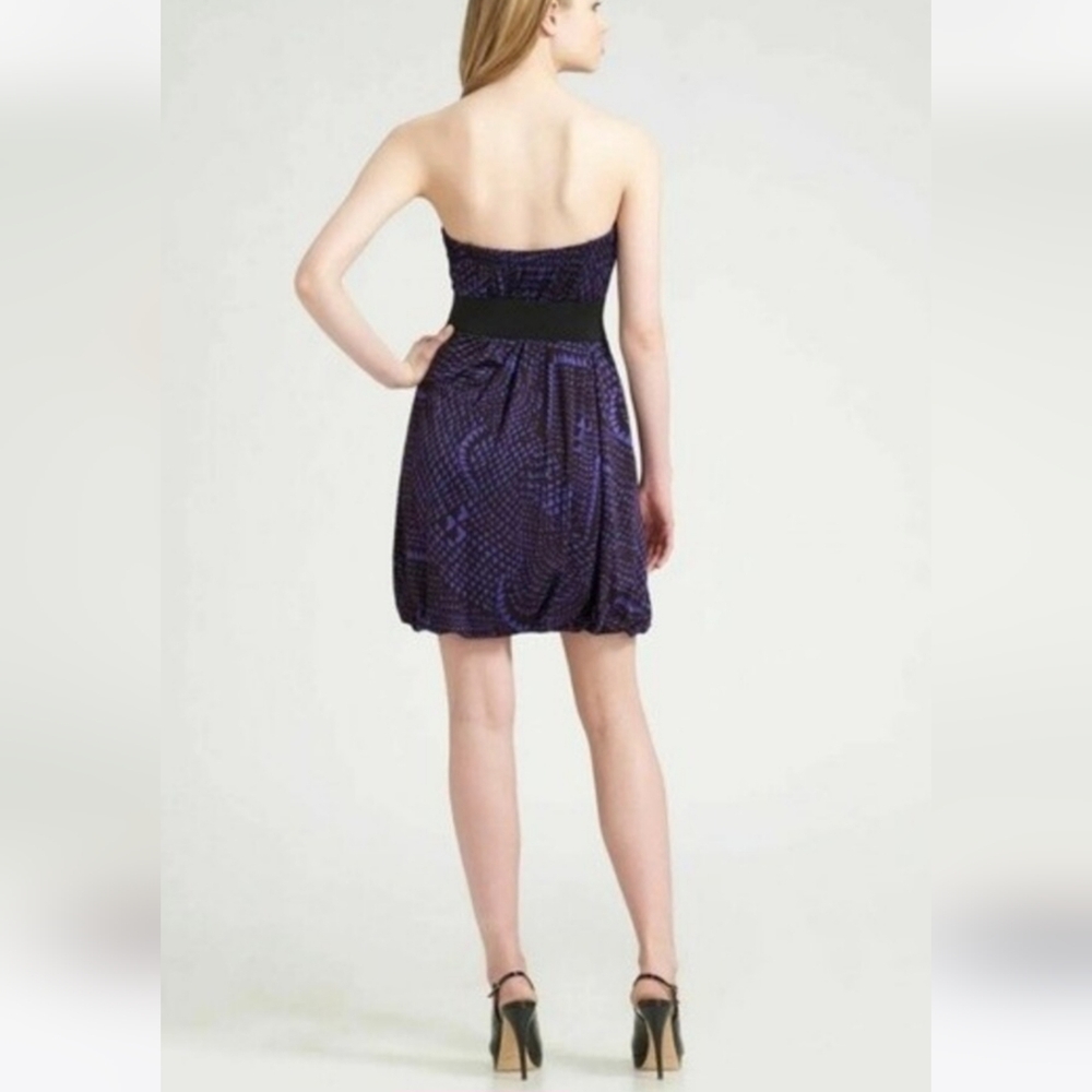 BCBG MIMI DRESS STRAPLESS